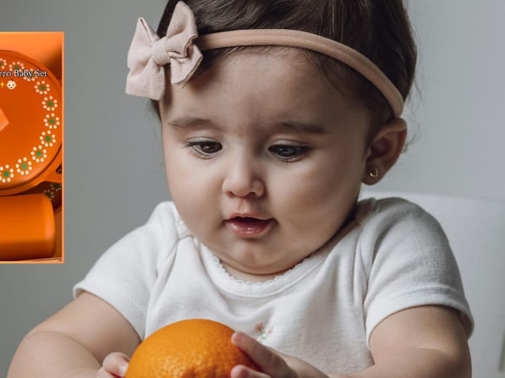 “Para que nazcan con sus raíces.”: tienda se vuelve tendencia por crear la famosa losa mexicana en forma de set para comida de bebé