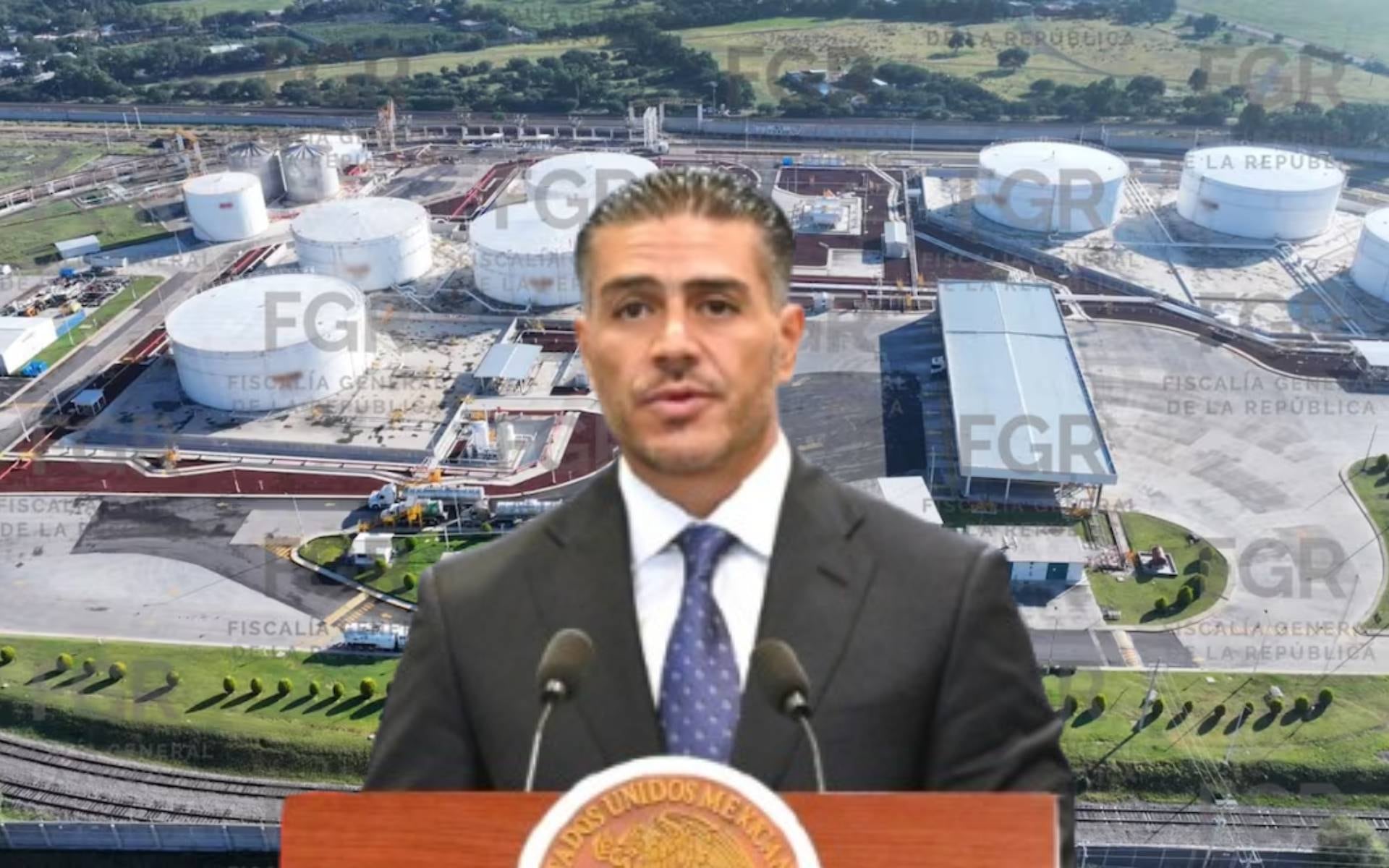 Omar García Harfuch habló sobre el megadecomiso en la refinería clandestina de Huachicol descubierta en Guanajuato. | Presidencia de México