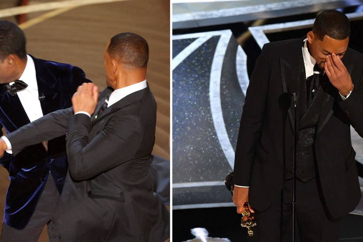 Will Smith se disculpa y llora en el escenario en su discurso tras ganar el Óscar