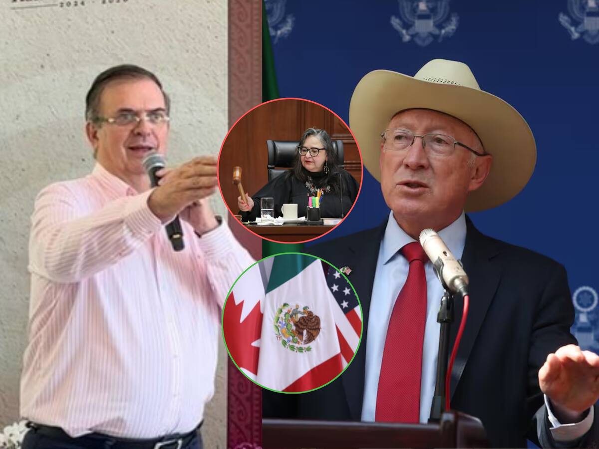 Fotografía ilustrativa de archivo: Marcelo Ebrard responde a Ken Salazar tras declaraciones por incertidumbre en la reforma al Poder Judicial. | Crédito: EFE/El Universal/IG @marcelo.ebrard
