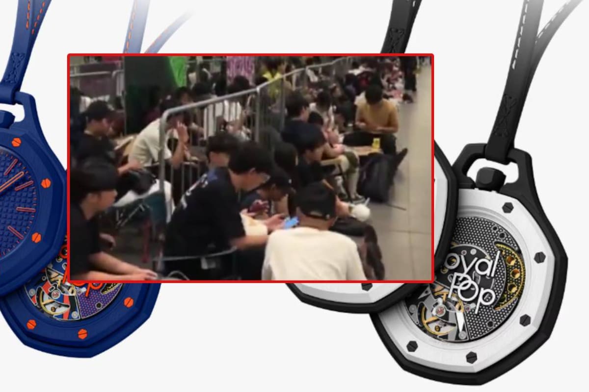 ¡Peleas, uso de gas pimienta se reportan en Miami por un reloj! Swatch junto a Audemars Piguet sacan su nuevo modelo de bolsillo y que puede encontrarse en más de 8 mil pesos, pero los revendedores pueden ofrecerlo en más de 50 mil pesos