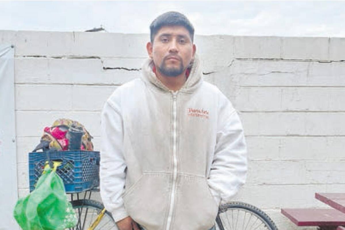 Cobertón Navideño FRONTERA: Quiere volver a su tierra para no pasar frío