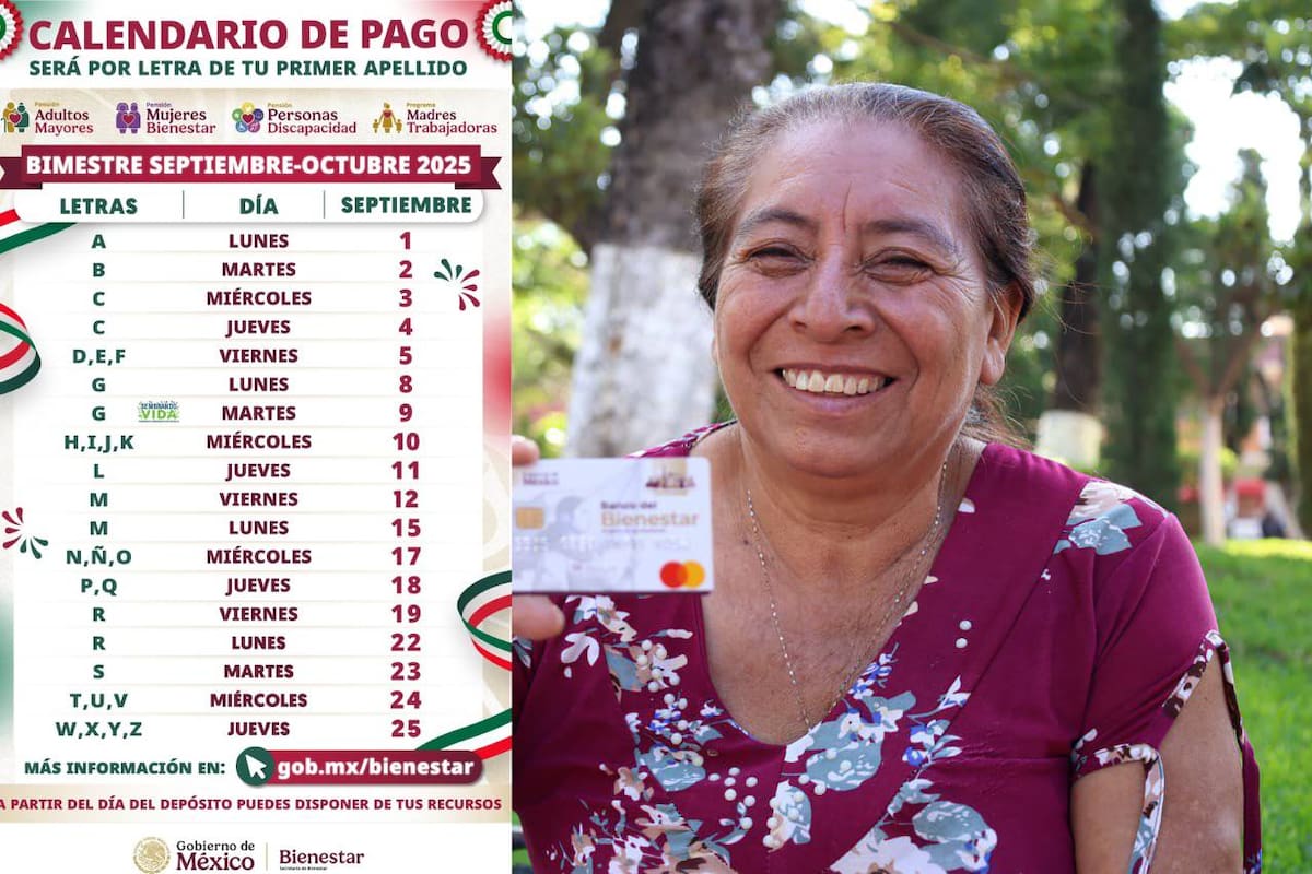 Pensión del Bienestar: Comparten calendario oficial de pagos para adultos mayores