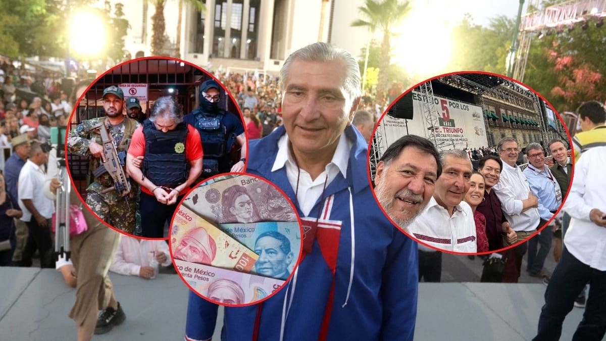 Adán Augusto López habría recibido pagos del hermano de Hernán Bermúdez Requena, vinculado a “La Barredora”, para su precampaña en Morena, mientras competía con Claudia Sheinbaum, según exhiben documentos del INE