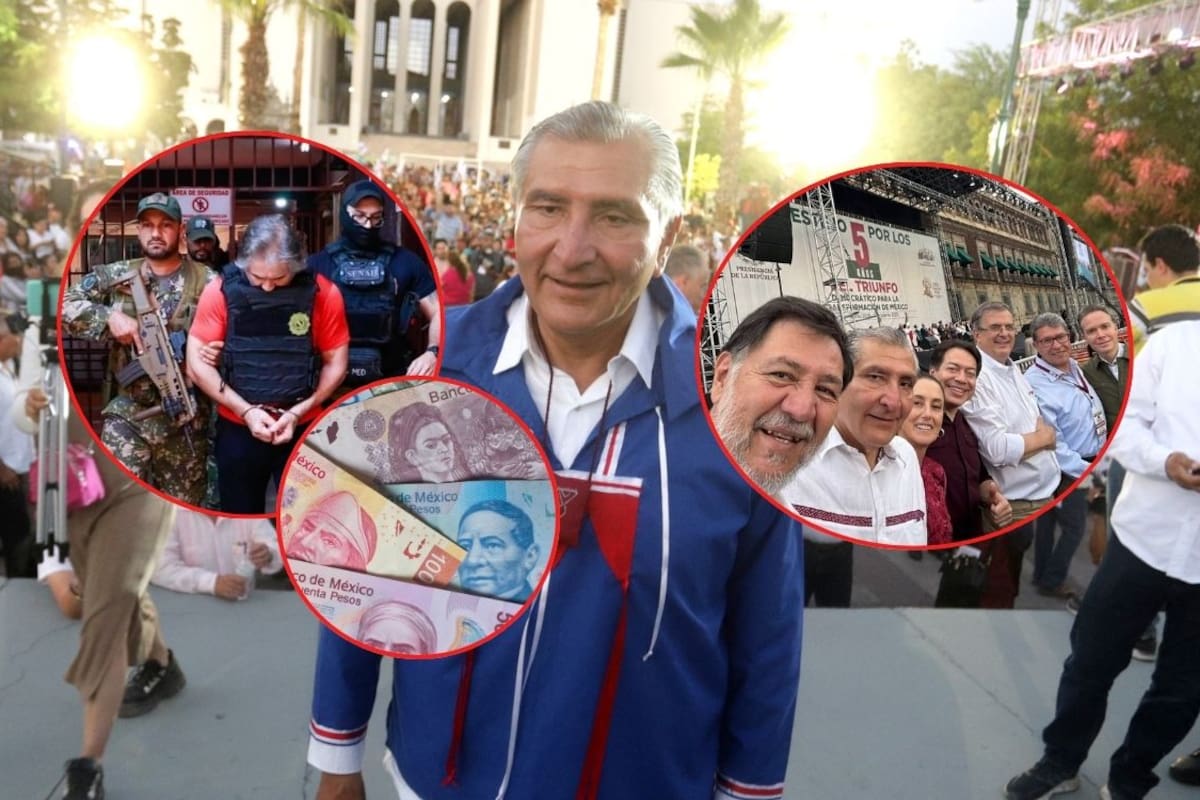 Adán Augusto López habría recibido pagos del hermano de Hernán Bermúdez Requena, vinculado a “La Barredora”, para su precampaña en Morena, mientras competía con Claudia Sheinbaum, según exhiben documentos del INE