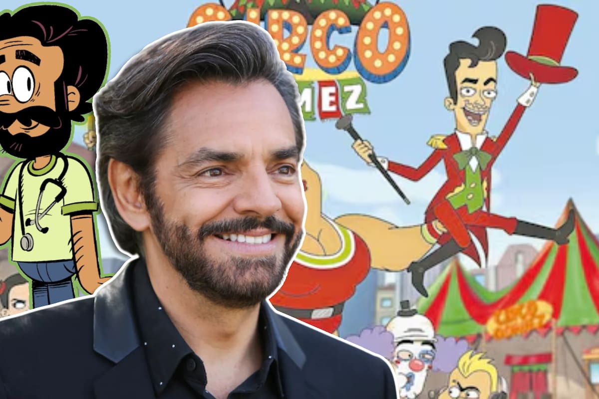 Eugenio Derbez lanza serie animada para adultos en ViX: “Circo Gómez”