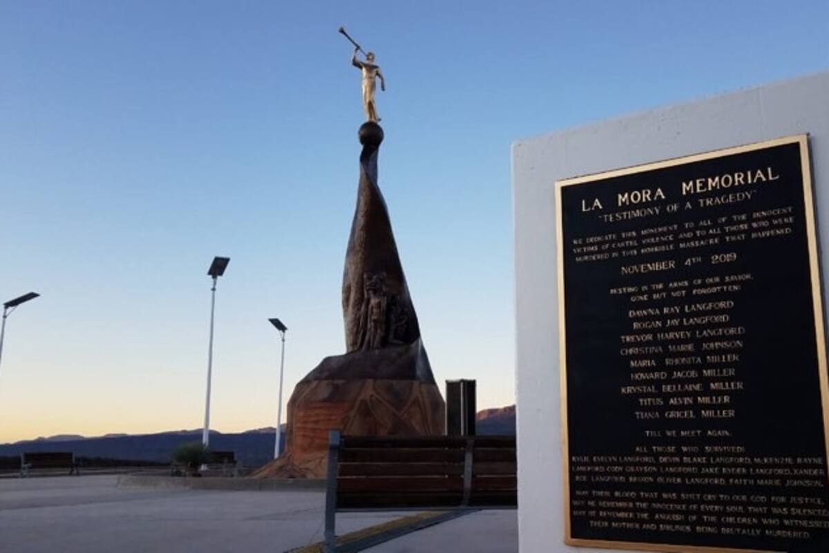 Qué significa el memorial en honor a las víctimas de la masacre de la familia LeBarón