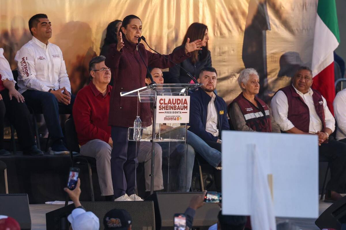 Ofrece Sheinbaum mejorar la calidad de vida en el Estado