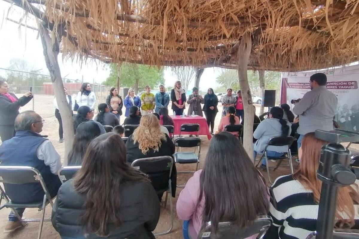 Orientan a mujeres yaquis sobre la violencia familiar