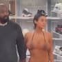 Kanye West y Bianca Censori desatan polémica por video viral en tienda Balenciaga (VIDEO)