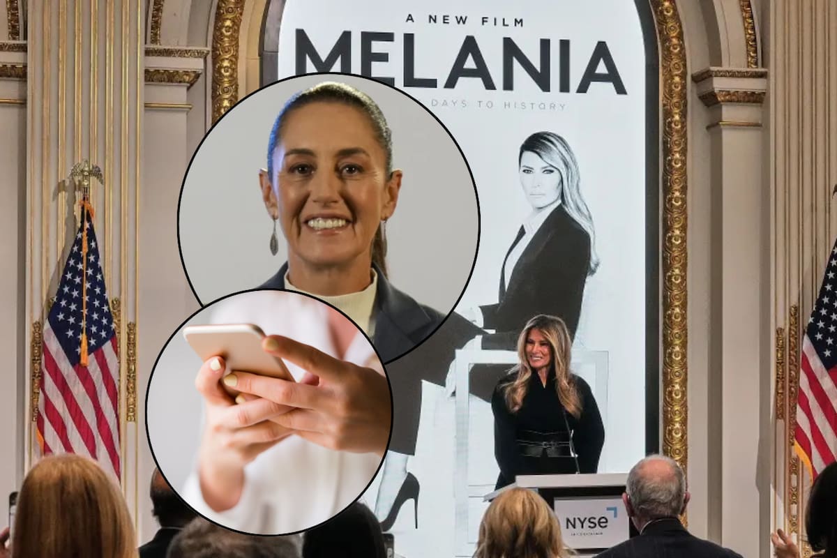 Melania Trump habla con Claudia Sheinbaum tras su llamada de 40 minutos con Trump; esto a un día del estreno de su documental en EEUU