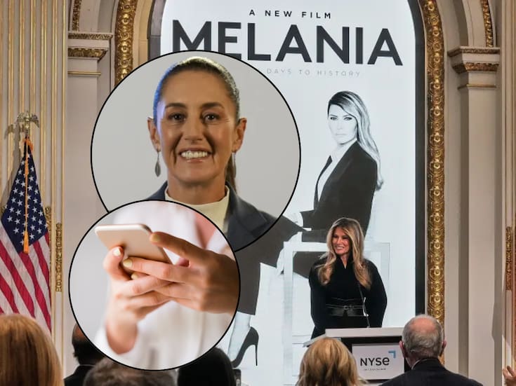 Melania Trump habla con Claudia Sheinbaum tras su llamada de 40 minutos con Trump; esto a un día del estreno de su documental en EEUU