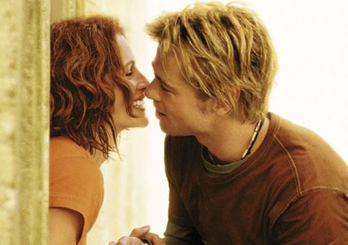 Brad Pitt y Julia Roberts en 'The Mexican'
