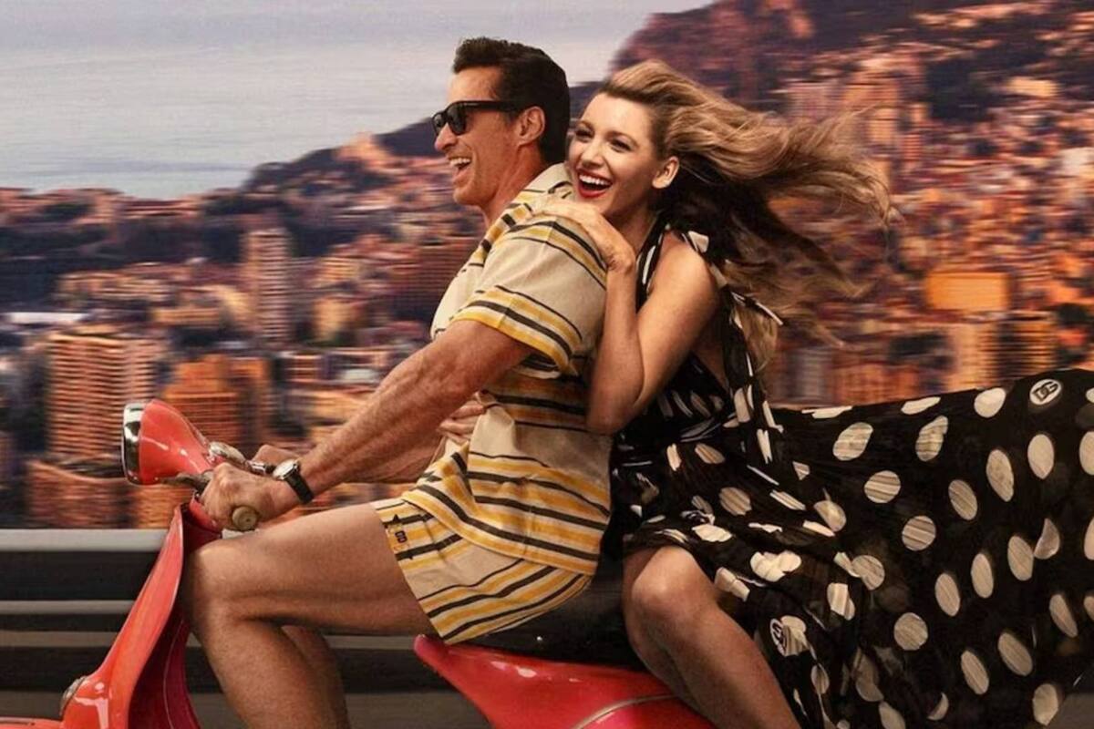 Blake Lively y Hugh Jackman recrean el cine Hitchcock para Vogue Magazine