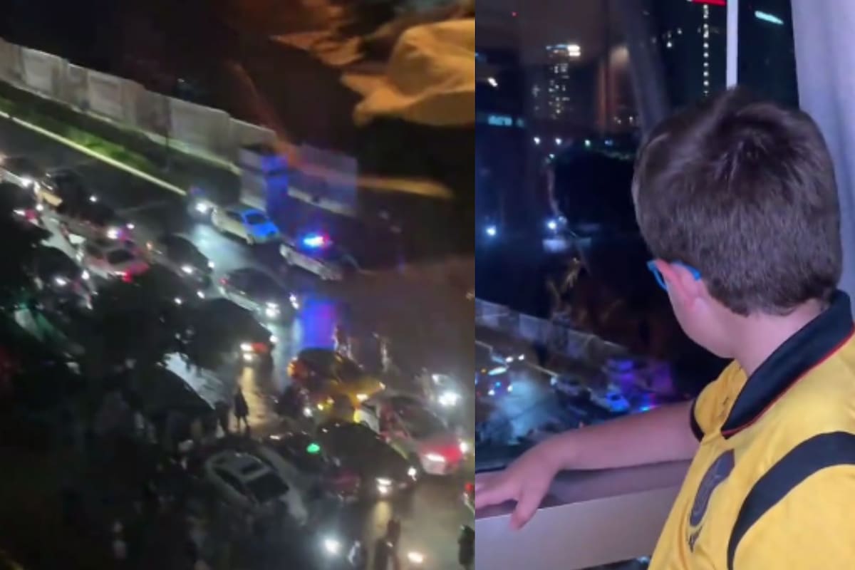 Niño ecuatoriano reacciona a los ruidos de la afición mexicana fuera de su hotel previo al partido de México vs. Ecuador y califica los actos como una “salvajada” y pide la intervención directa de la FIFA