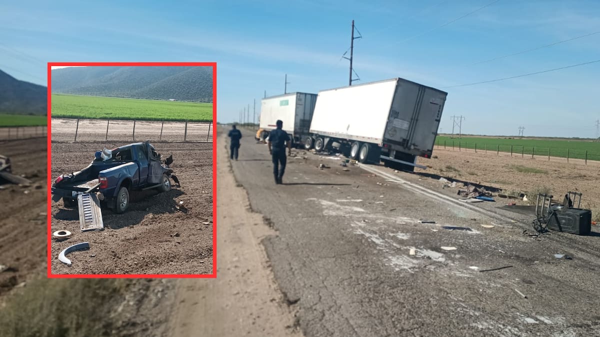 Tres personas mueren en dos accidentes viales durante el martes de Semana Santa en Hermosillo