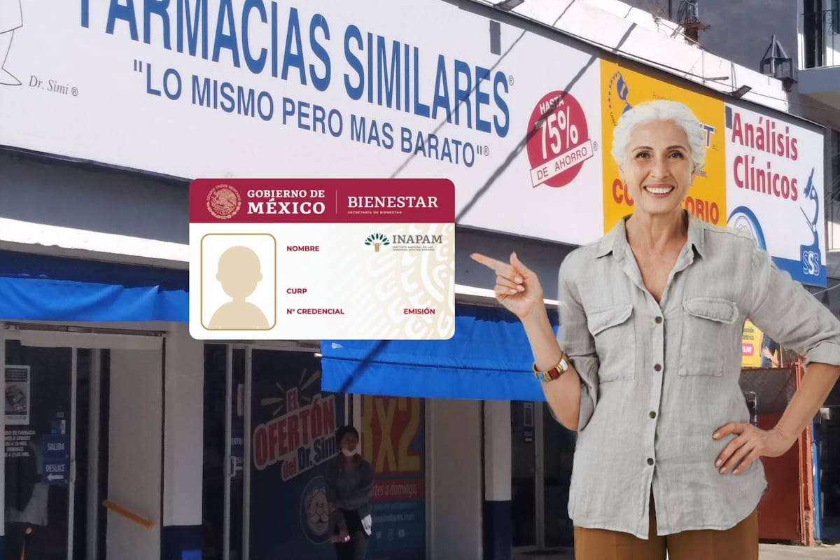 Inapam y Farmacias Similares anuncian nuevo descuento para adultos mayores en 2026