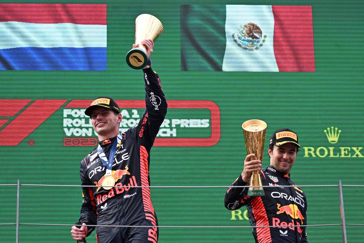 Max Verstappen de despide de ‘Checo’ Pérez: “Ha sido un placer conducir junto a ti”