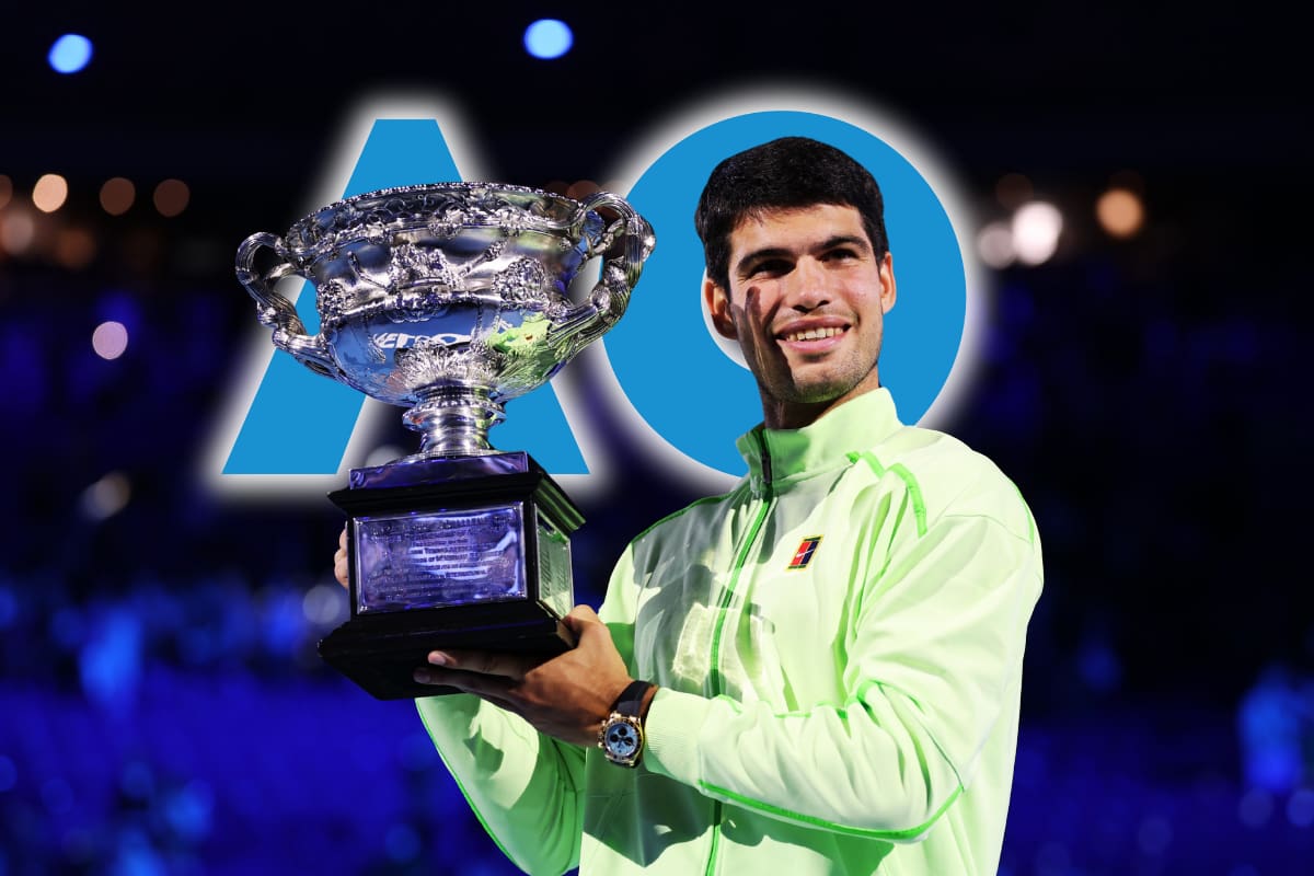 Carlos Alcaraz hace historia y vence a Novak Djokovic en la final del Abierto de Australia