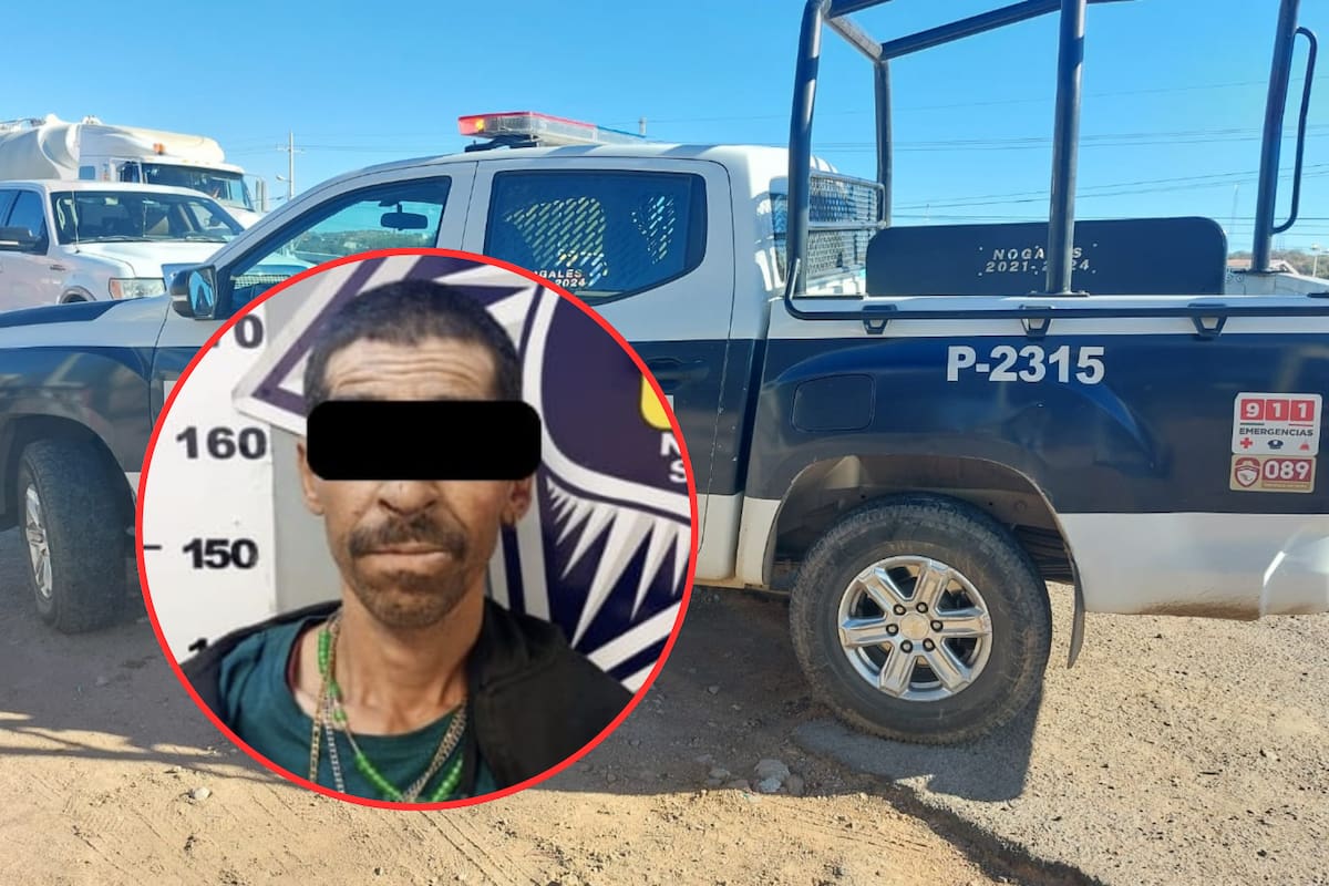 Detienen a hombre por robo en casa rodante en la colonia San Carlos de Nogales