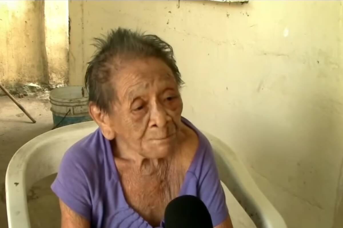 Doña Altagracia, de 85 años, teme le quiten a su nieto que ha cuidado desde bebé