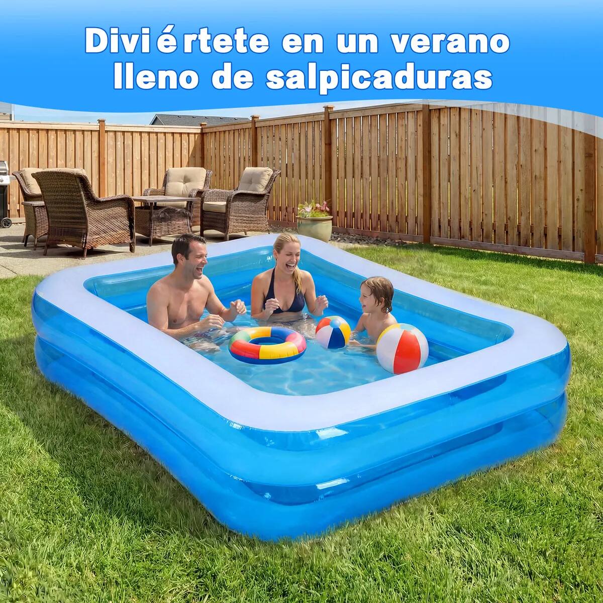 alberca inflable LASPANG | Mercado Libre