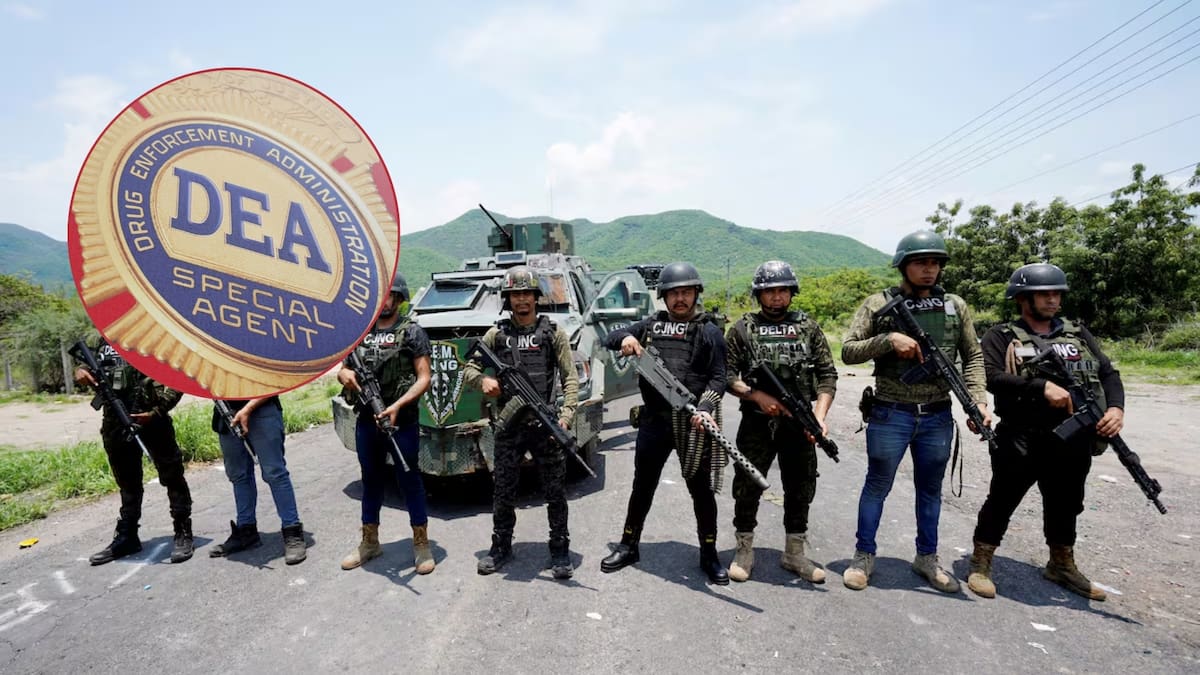 DEA declaró al Cártel de Sinaloa y al CJNG como prioridad número uno tras asegurar 14 mil kilos de fentanilo y 62 millones de pastillas durante la administración de Donald Trump