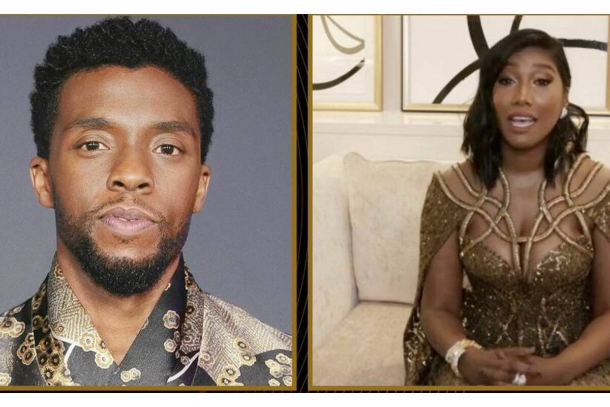 Globos de Oro 2021 y Chadwick Boseman: el conmovedor discurso de la viuda del actor al recibir el premio póstumo para su esposo