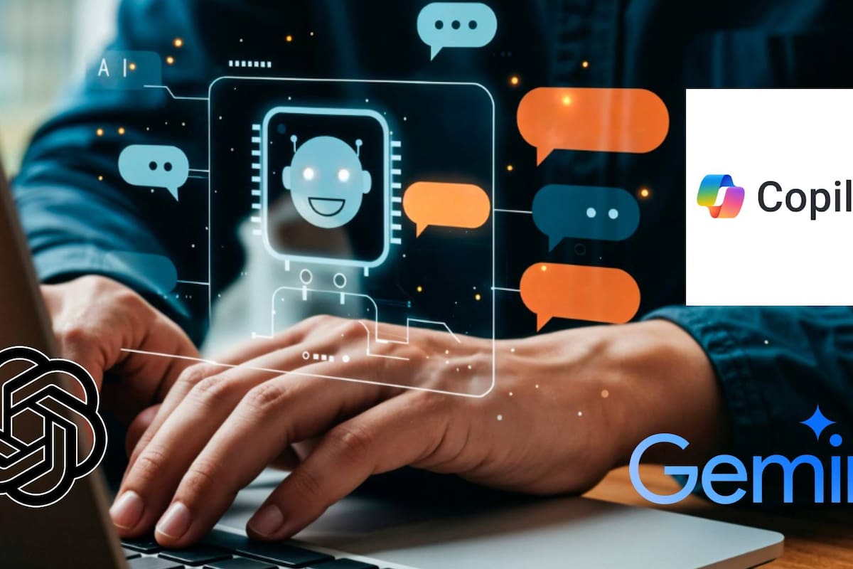 Las preguntas que no deberías hacerle a ChatGPT, Gemini o Copilot y por qué pueden ponerte en riesgo