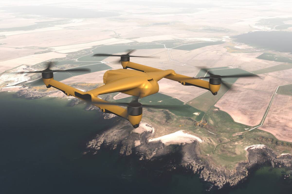 El nuevo dron pesado 'cazasubmarinos' propulsado por energía eléctrica