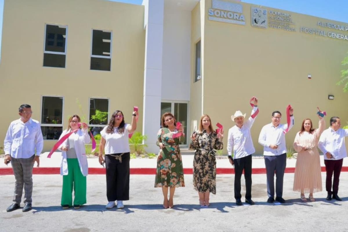 Inaugura gobernador Durazo albergue del Hospital General de Especialidades de Hermosillo