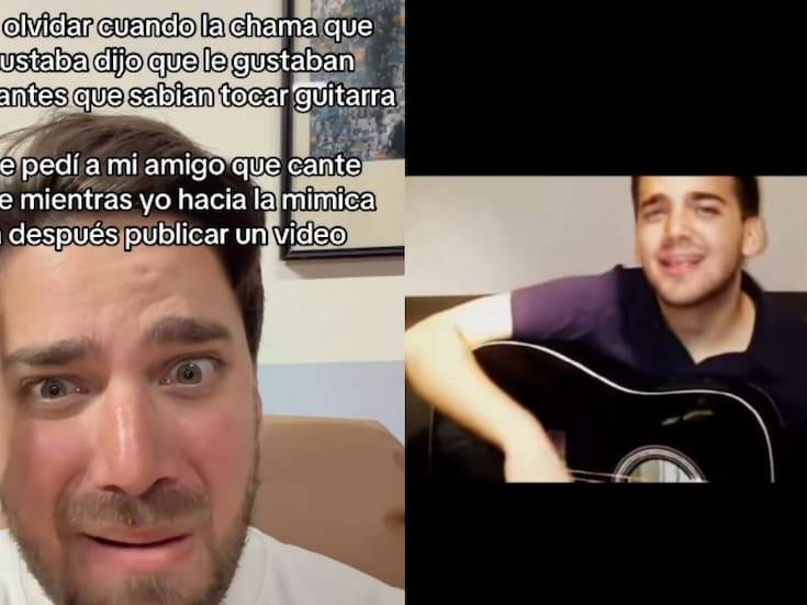 “La guitarra aún sonaba aunque levantaras las manos”: Joven revela cómo puso a su amigo a cantar mientras él hacía playback para conquistar a la chica que le gustaba… y conquista las redes