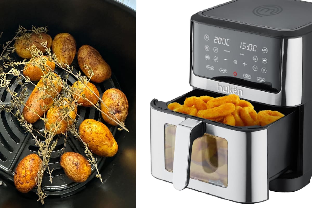 El uso correcto de la freidora de aire: ¿Papel aluminio, toallas de papel o papel para hornear?