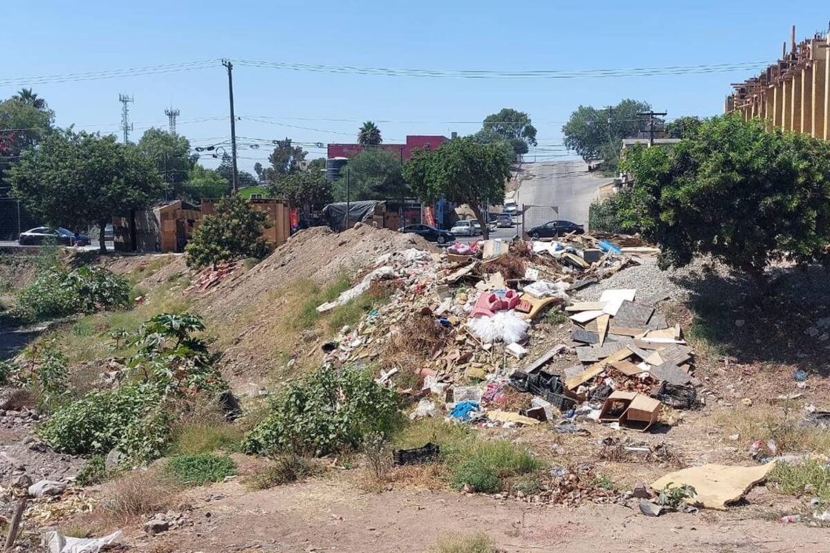 Cañón Cordero se convierte en basurero clandestino