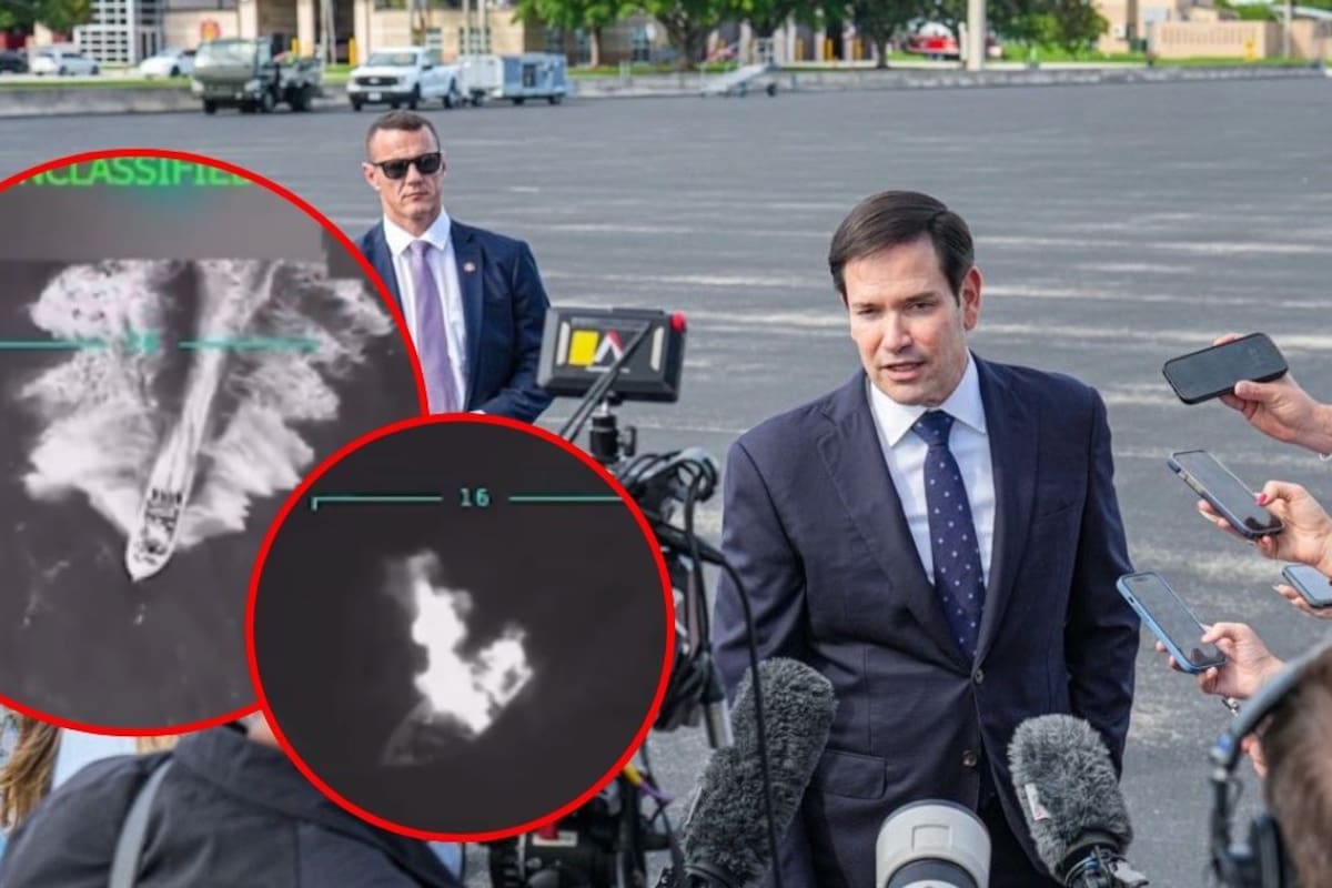 EEUU dejará de interceptar barcos y apostará por destruirlos para detener a los cárteles en el Caribe, asegura Marco Rubio durante visita a México