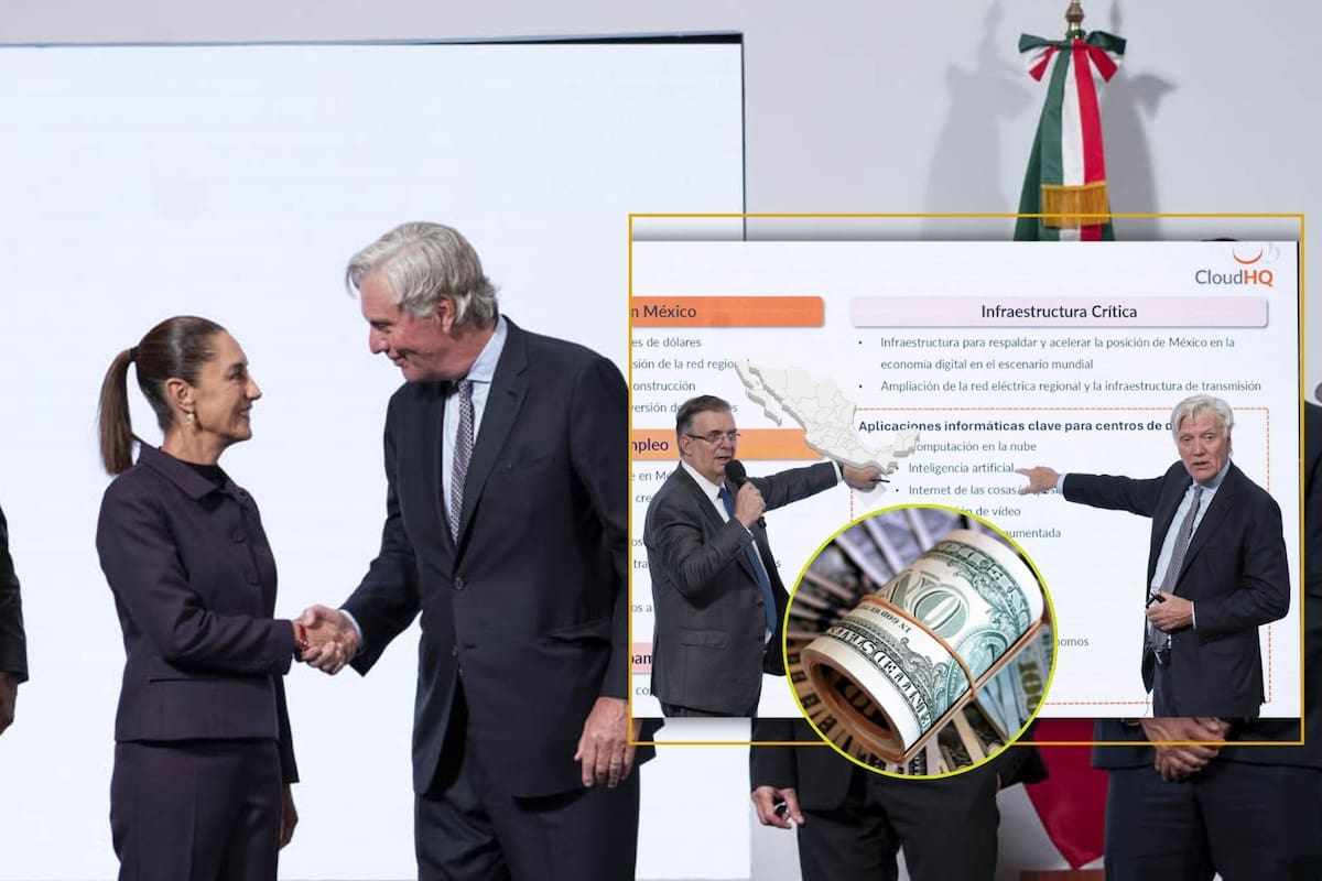 ¿Campus de Inteligencia Artificial en México? La empresa CloudHQ anuncia inversión de 4.8 billones de dólares en este estado y Ebrard lo confirma