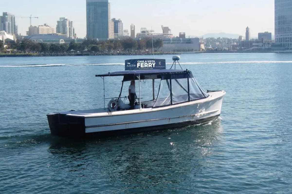 Nuevo servicio de ferry conectará Chula Vista con el centro de San Diego