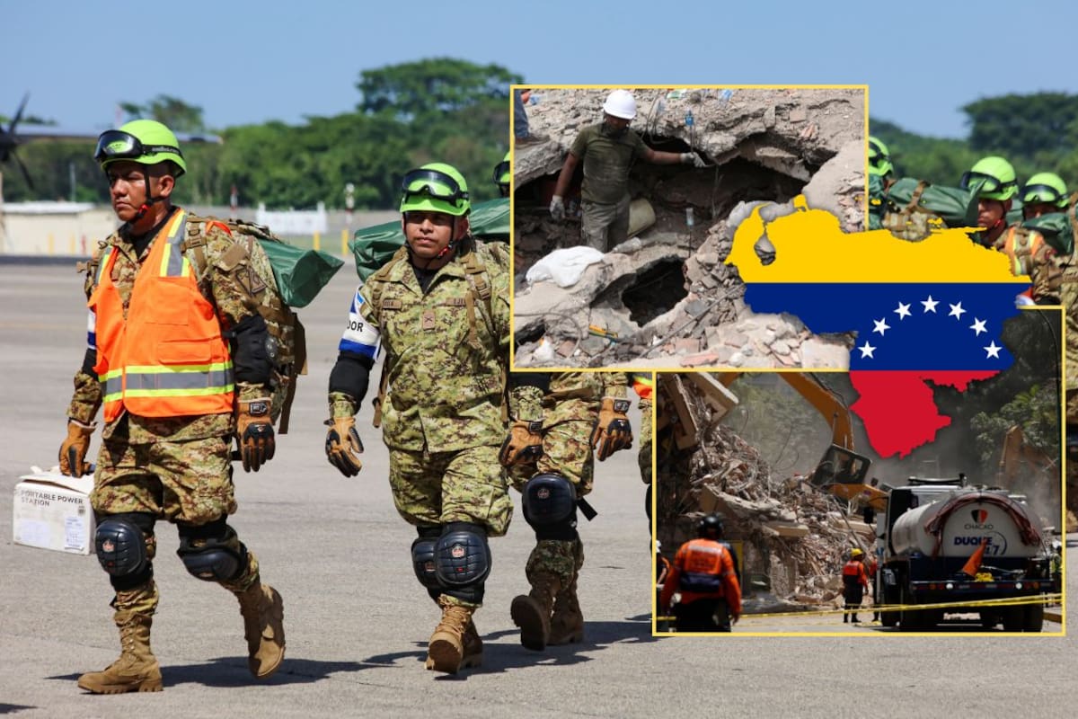 Venezuela refuerza búsqueda a contrarreloj de sobrevivientes tras doble terremoto con rescatistas, maquinaria pesada y ayuda de 24 países; suman 1,450 fallecidos