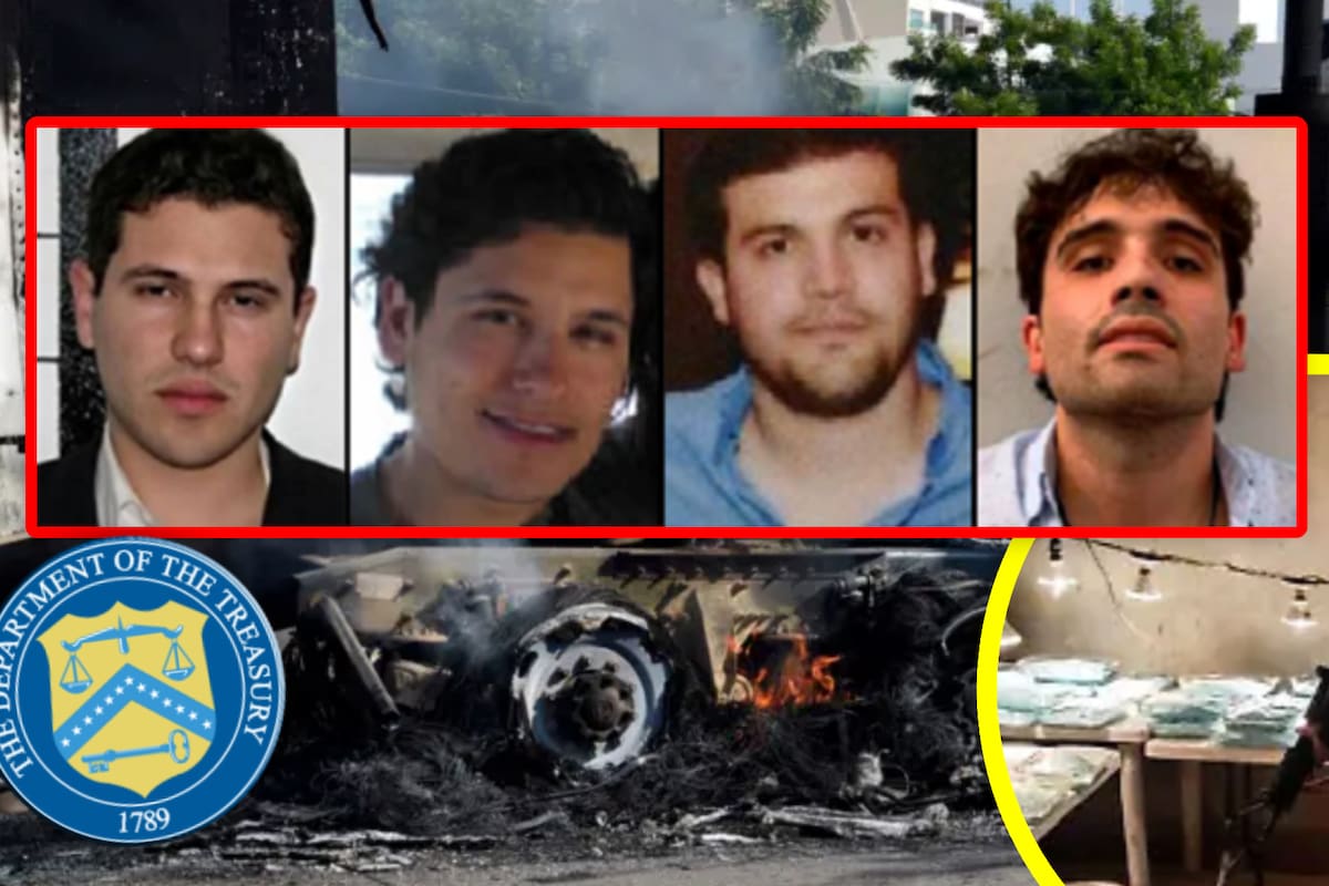 EEUU sanciona a “Los Chapitos” como grupo terrorista por tráfico de fentanilo; ofrecen hasta 10 mdd por información sobre Iván Archivaldo y José Alfredo