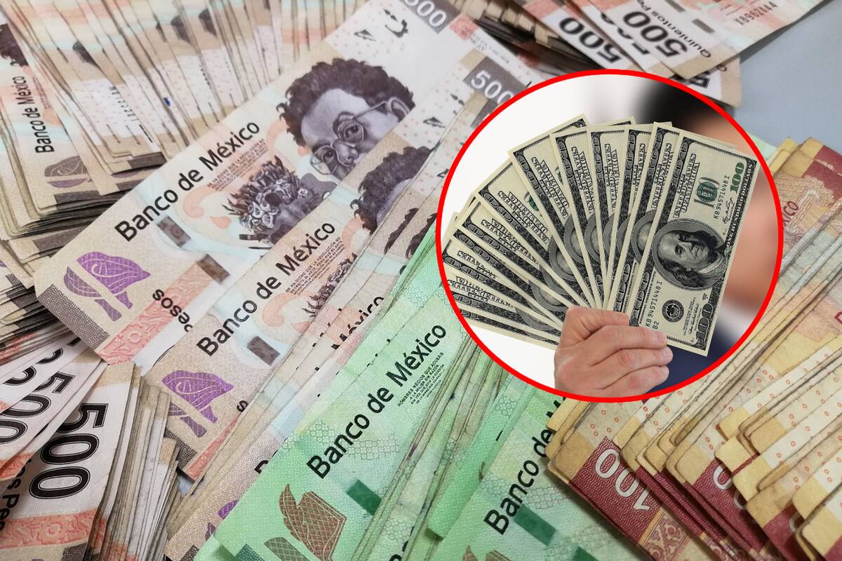 Peso mexicano se aprecia fuertemente frente al dólar este 20 de diciembre