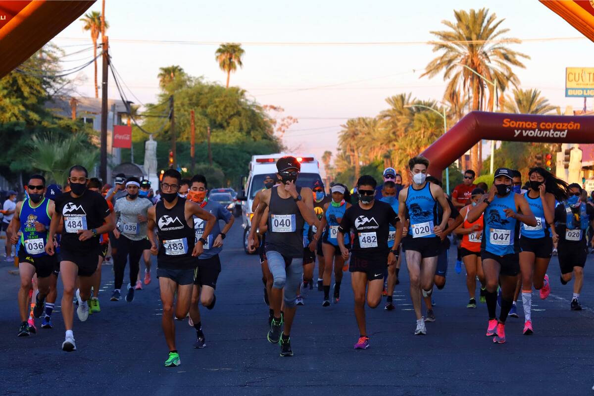1era carrera desde la pausa de las actividades deportivas por el Covid-19