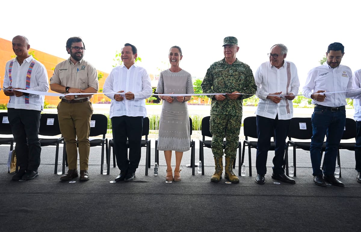 Mérida, Yucatán. 17 de mayo 2026. La presidenta constitucional de los Estados Unidos Mexicanos, la Doctora Claudia Sheinbaum Pardo en Inauguración del Hospital General "Dr. Agustín O'Horán" IMSS-Bienestar. Foto: Saúl López/Presidencia