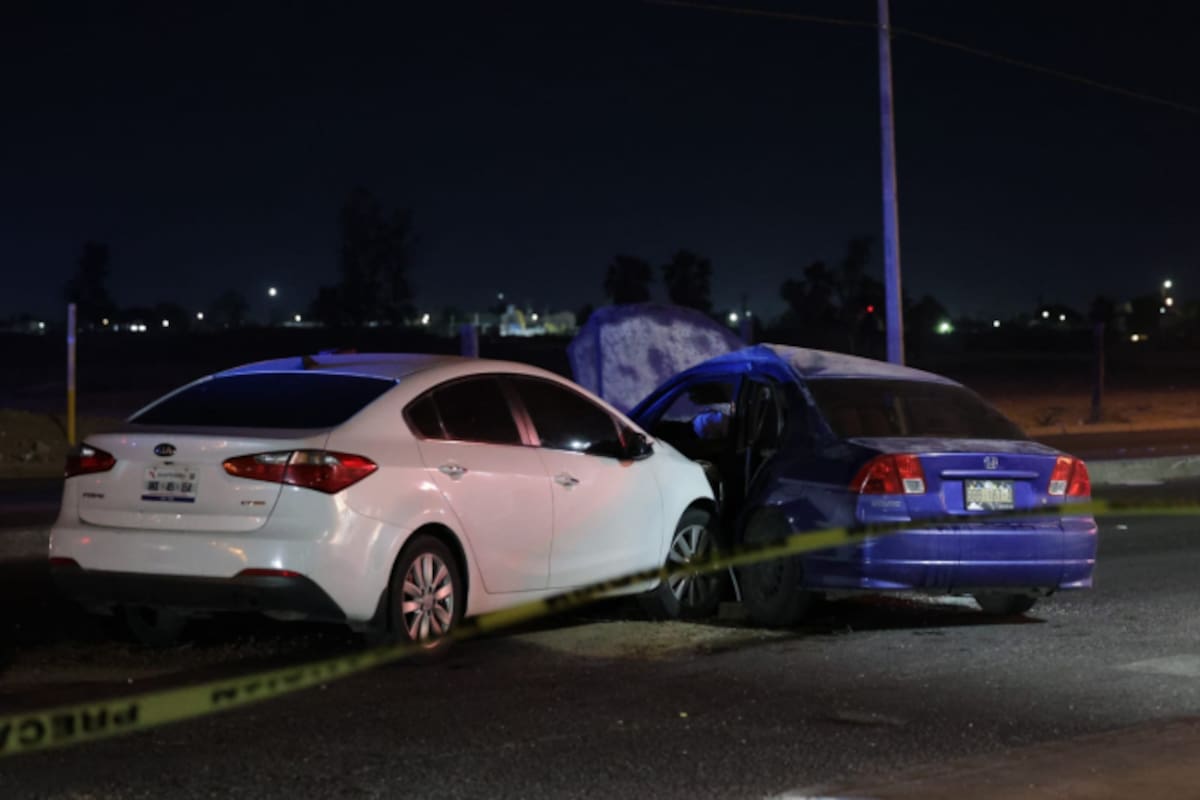 Conductor ebrio se pasa el alto y choca; provoca la muerte de una mujer