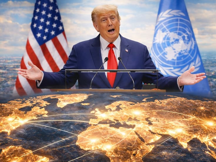 Trump afirma que EEUU “se convirtió en la verdadera ONU” y asegura haber intervenido en la resolución de ocho conflictos durante su segundo mandato