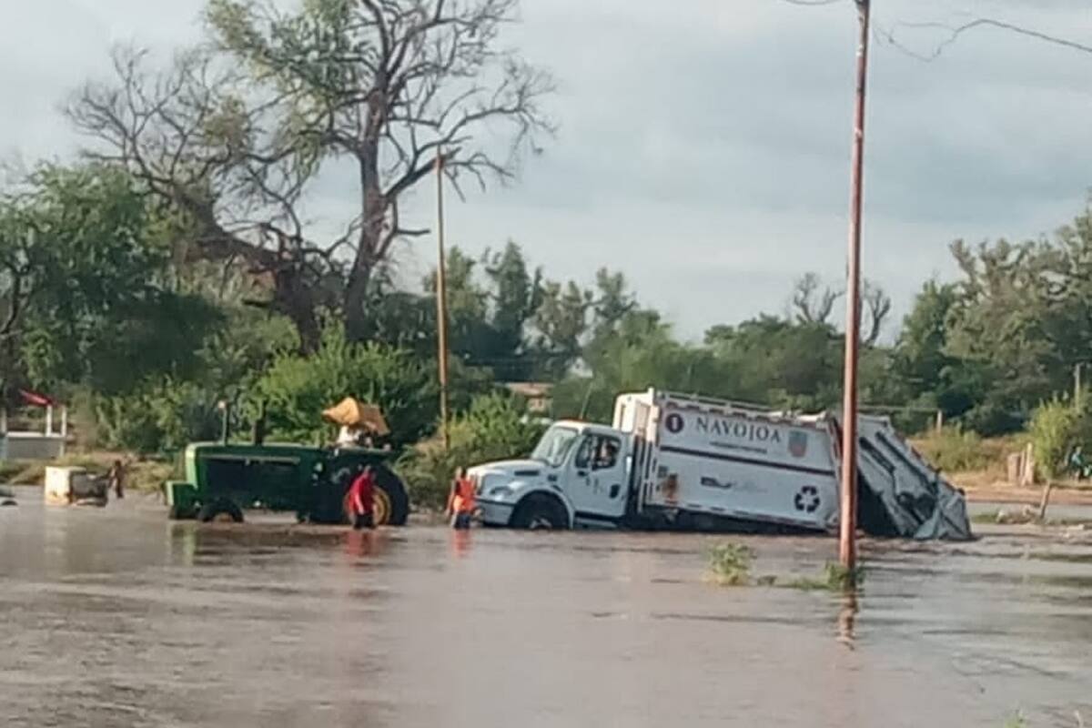 Navojoa: Advierte Protección Civil riesgo de cruzar el río Mayo