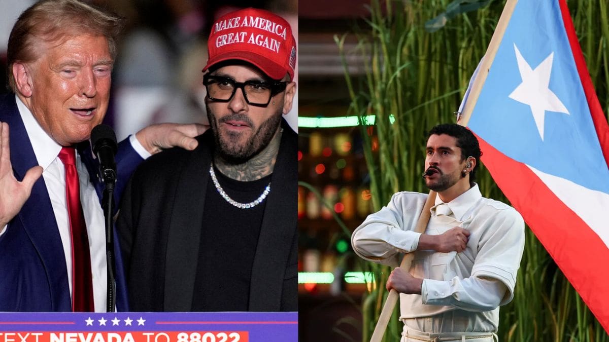Nicky Jam apoya a Bad Bunny antes del Super Bowl LX y recibe críticas en redes por haber apoyado a Donald Trump en su campaña de 2024