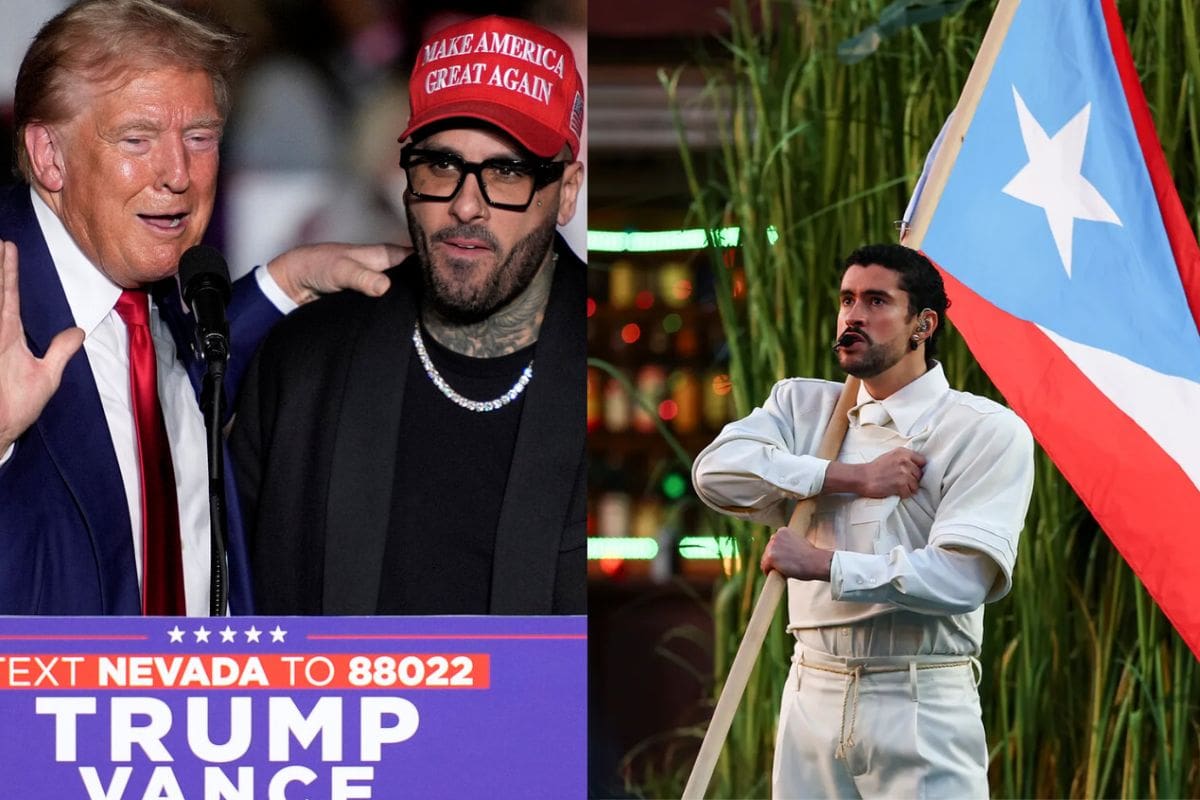 Nicky Jam apoya a Bad Bunny antes del Super Bowl LX y recibe críticas en redes por haber apoyado a Donald Trump en su campaña de 2024