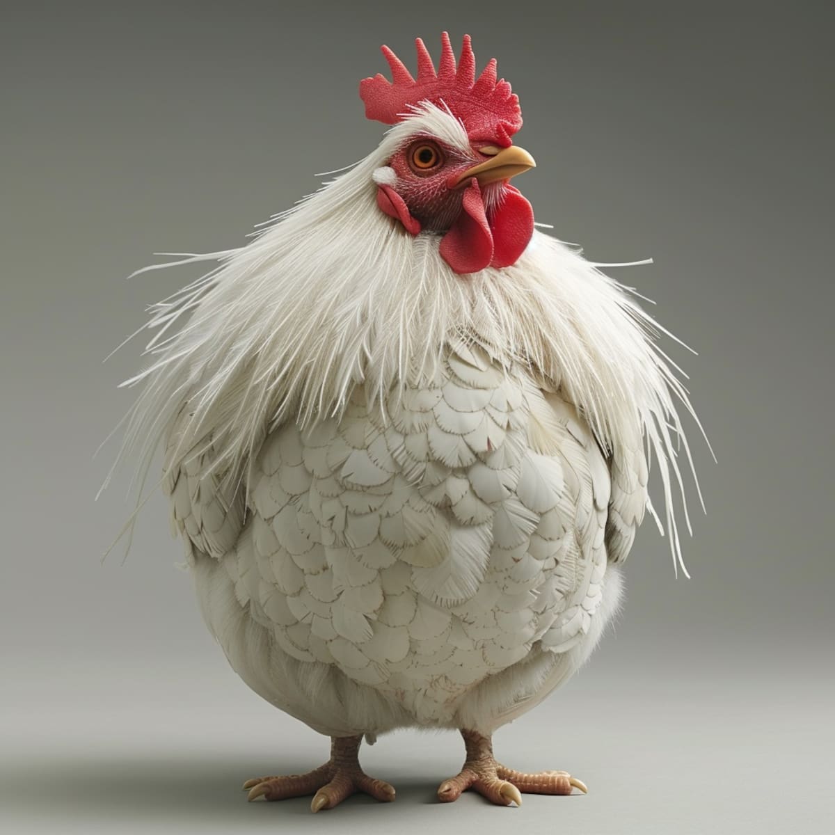 Pollo con sobrepeso según la Inteligencia Artificial