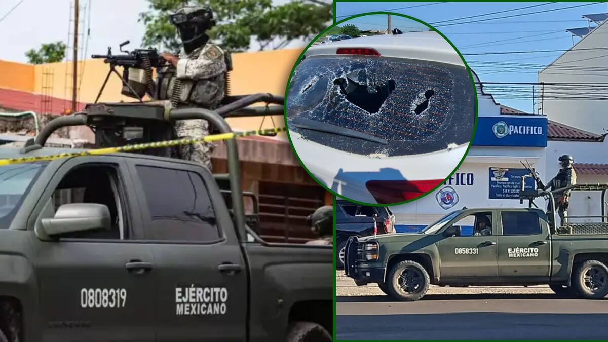 Fallece un militar tras enfrentamientos en Culiacán. FOTO: Especial