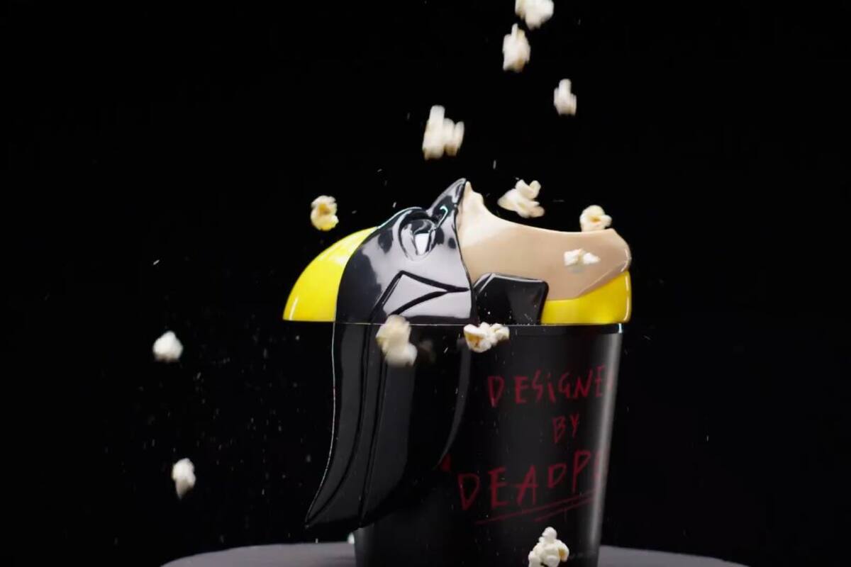 Ryan Reynolds revela cubeta de palomitas para 'Deadpool & Wolverine'